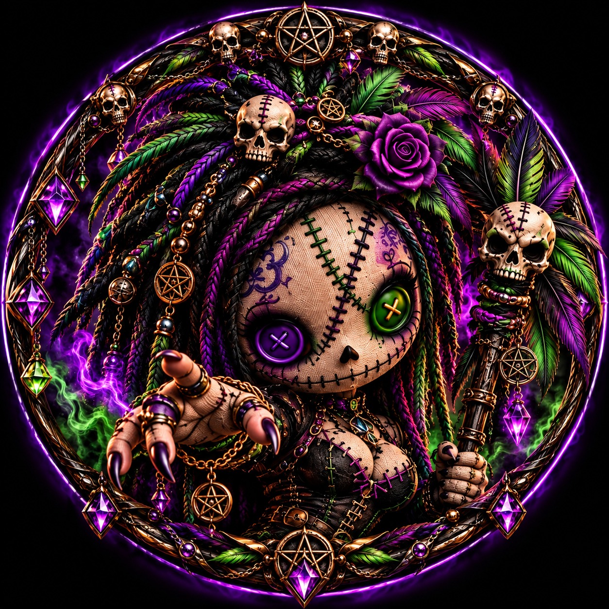 Darkstitch DSTITCH token artwork